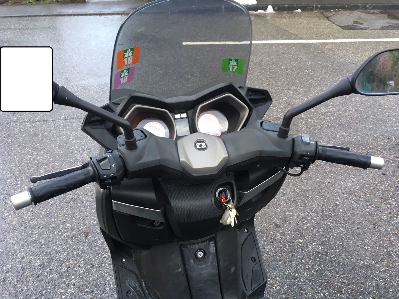 Carénage Avant MBK Evolis Vert - Neuf - Pièce D'origine Pour Scooter MBK